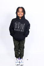 Load image into Gallery viewer, THRIVE Black Boy Hoodie
