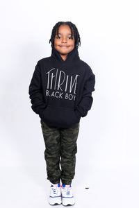 THRIVE Black Boy Hoodie