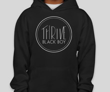 Load image into Gallery viewer, Signature THRIVE Black Boy Hoodie
