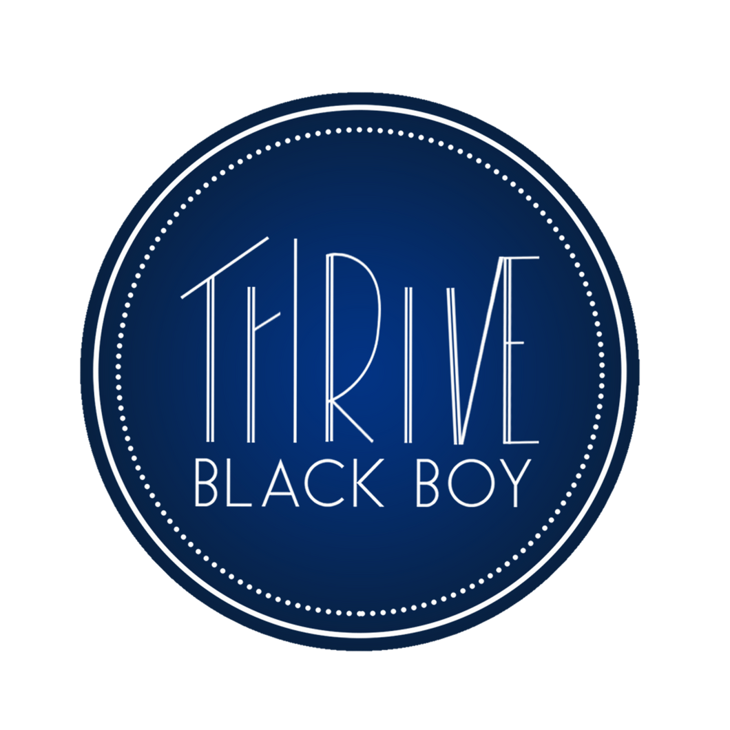 THRIVE Black Boy Logo Sticker